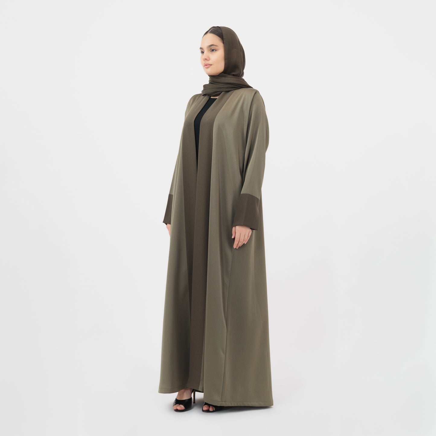 Elevated Shiny - Khaki