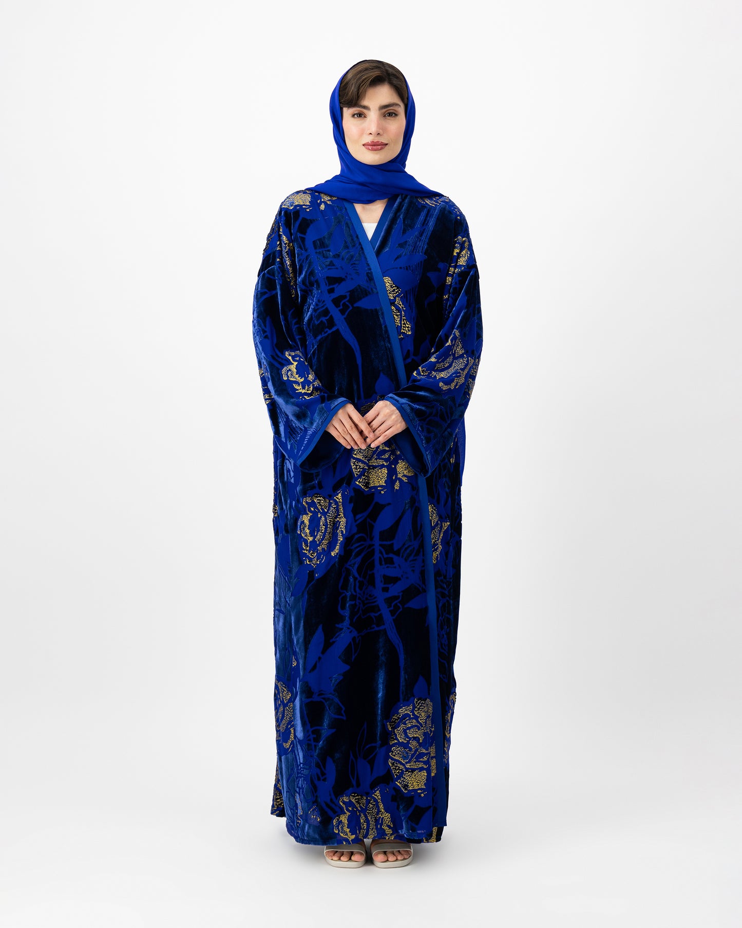 Metallic Bloom - Blue