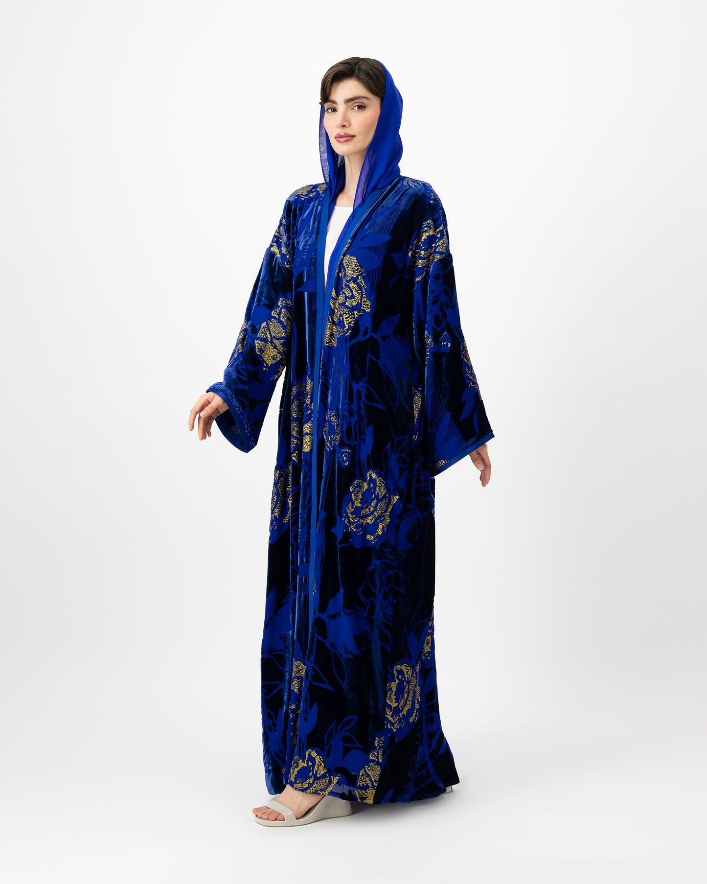 Metallic Bloom - Blue