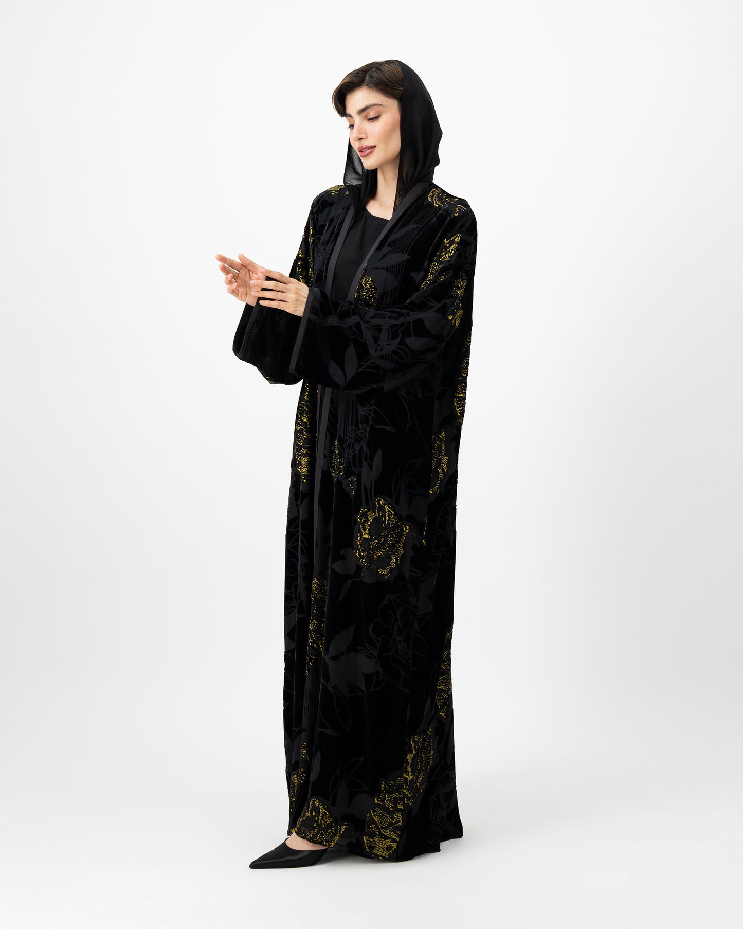 Metallic Bloom - Black