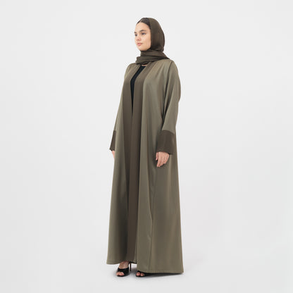 Elevated Shiny - Khaki
