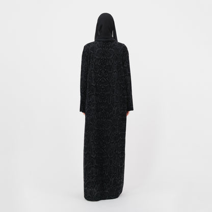 Scale Velvet - Black