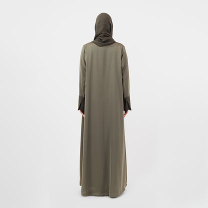 Elevated Shiny - Khaki