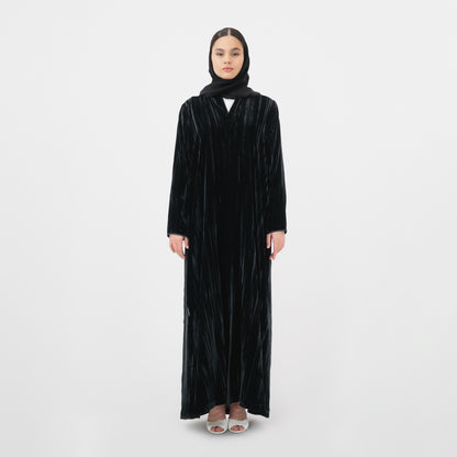 Wrinkle Velvet - Black