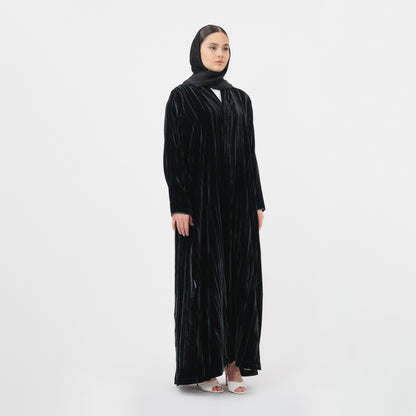 Wrinkle Velvet - Black