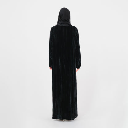 Wrinkle Velvet - Black